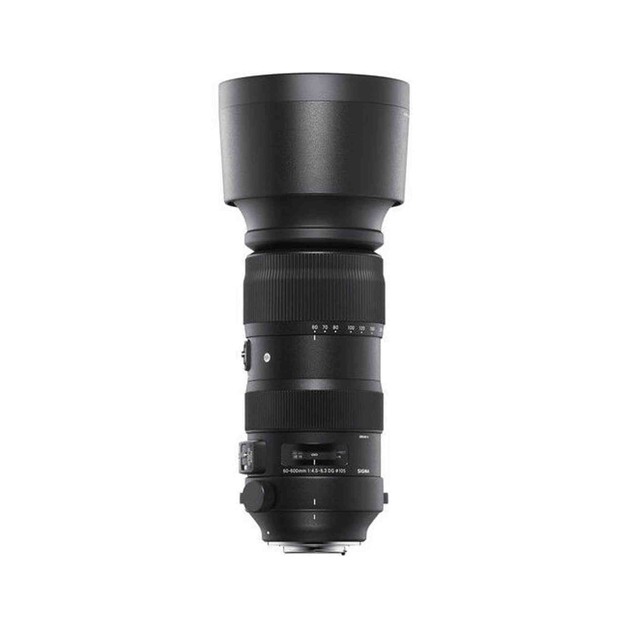 Sigma 60-600mm f/4.5-6.3 DG OS HSM Sports Lens for Canon EF Sigma