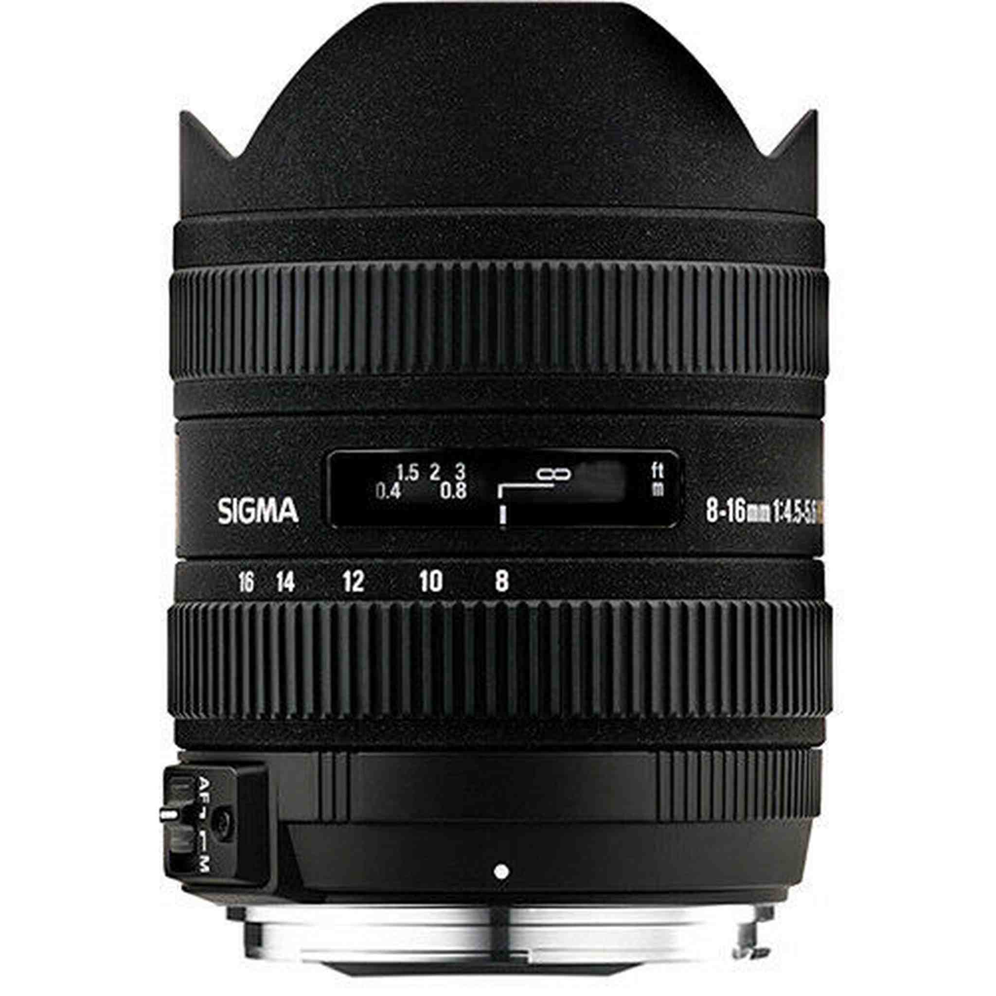 Sigma 8-16mm f/4.5-5.6 DC HSM Ultra-Wide Zoom Lens for Select Canon EOS SLRs Sigma Corporation Of America