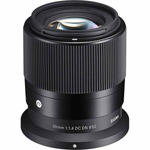 Sigma 30mm f/1.4 DC DN Contemporary Lens for Nikon Bundle Sigma