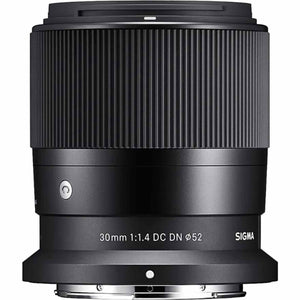 Sigma 30mm f/1.4 DC DN Contemporary Lens for Nikon Bundle Sigma