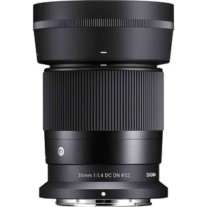 Sigma 30mm f/1.4 DC DN Contemporary Lens for Nikon Bundle Sigma