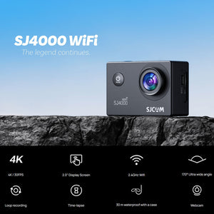 SJCAM SJ4000 Dual Screen Action Camera Bundle