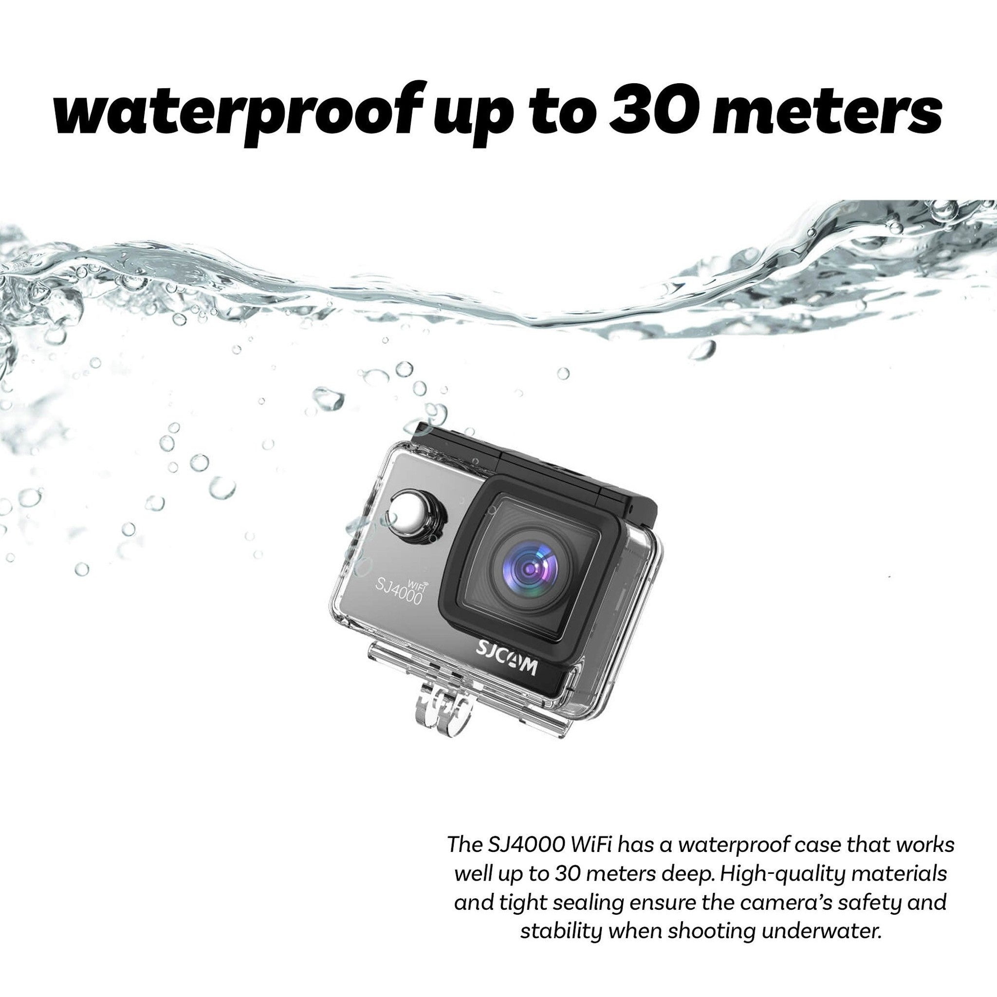 SJCAM SJ4000 Dual Screen Action Camera Bundle