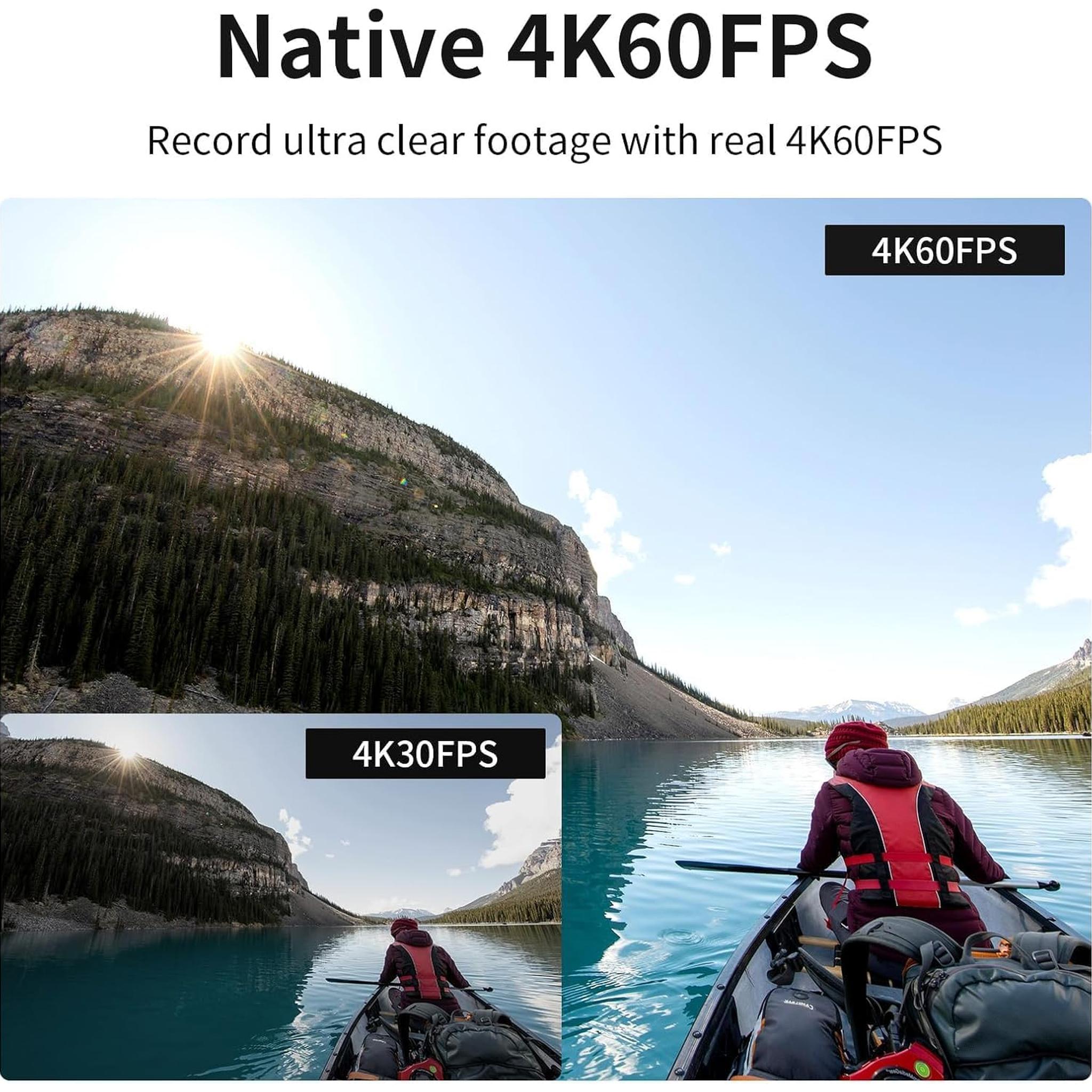 SJCAM SJ8 Pro 4K UHD Action Camera Accessory Bundle SJCAM