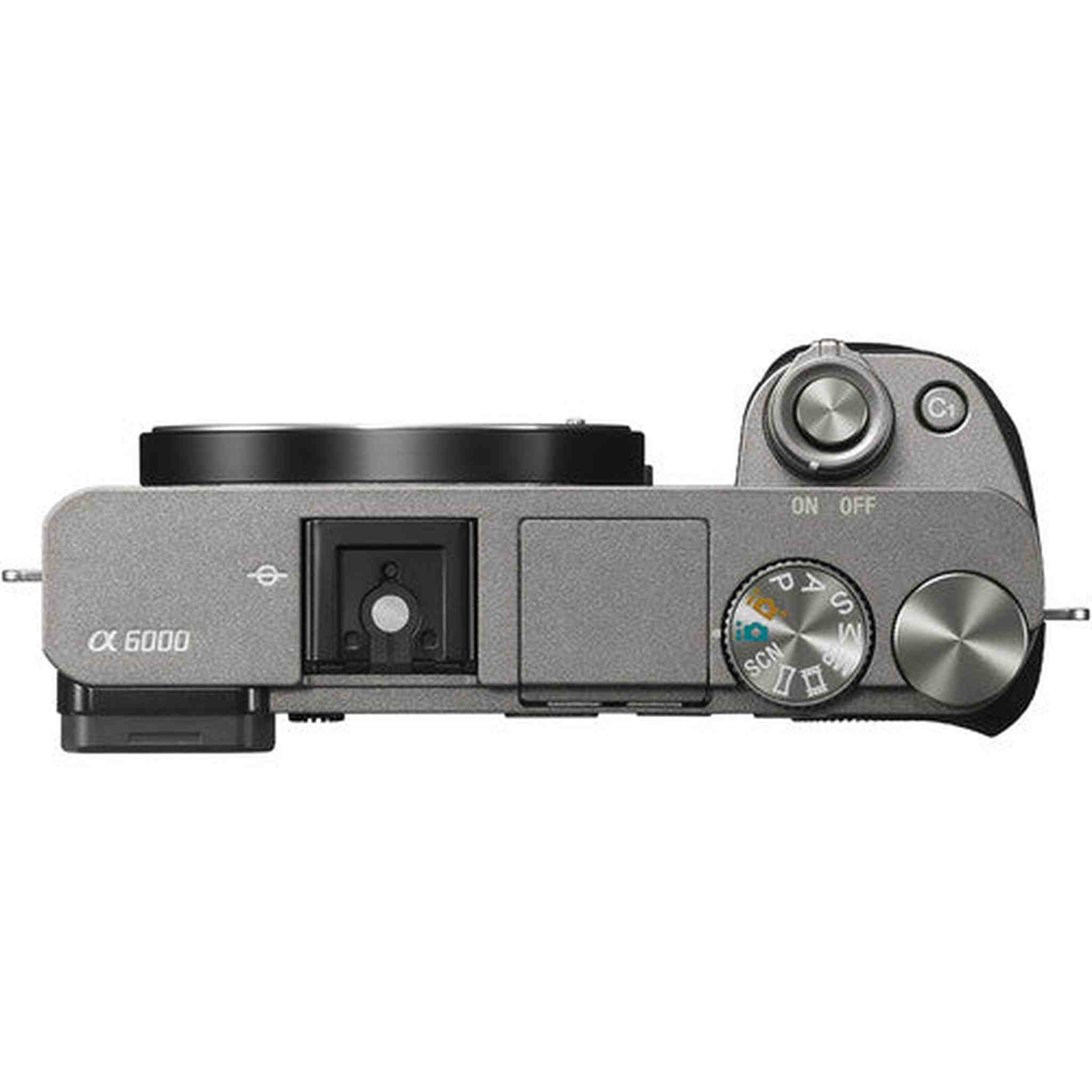 Sony Mirrorless Digital Camera with 3" LCD, Graphite ILCE-6000/H International Model