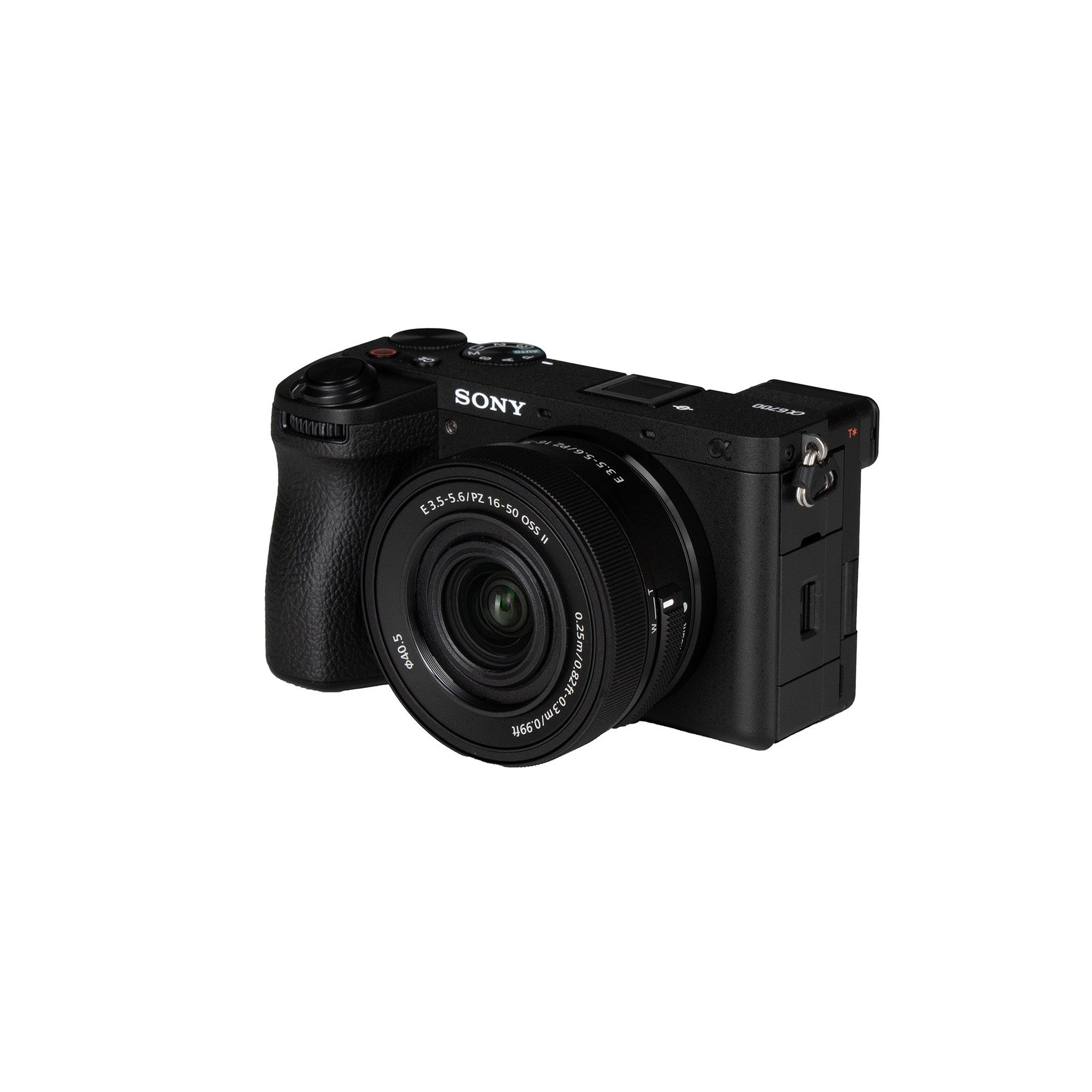 Sony Alpha 6700 - APS-C Interchangeable Lens Camera with 26 MP Sensor, 4K Video, AI-Based Subject Recognition, Log Shooting, LUT Handling and E PZ 16-50mm F3.5-5.6 OSS II Zoom Lens, ILCE6700K/B