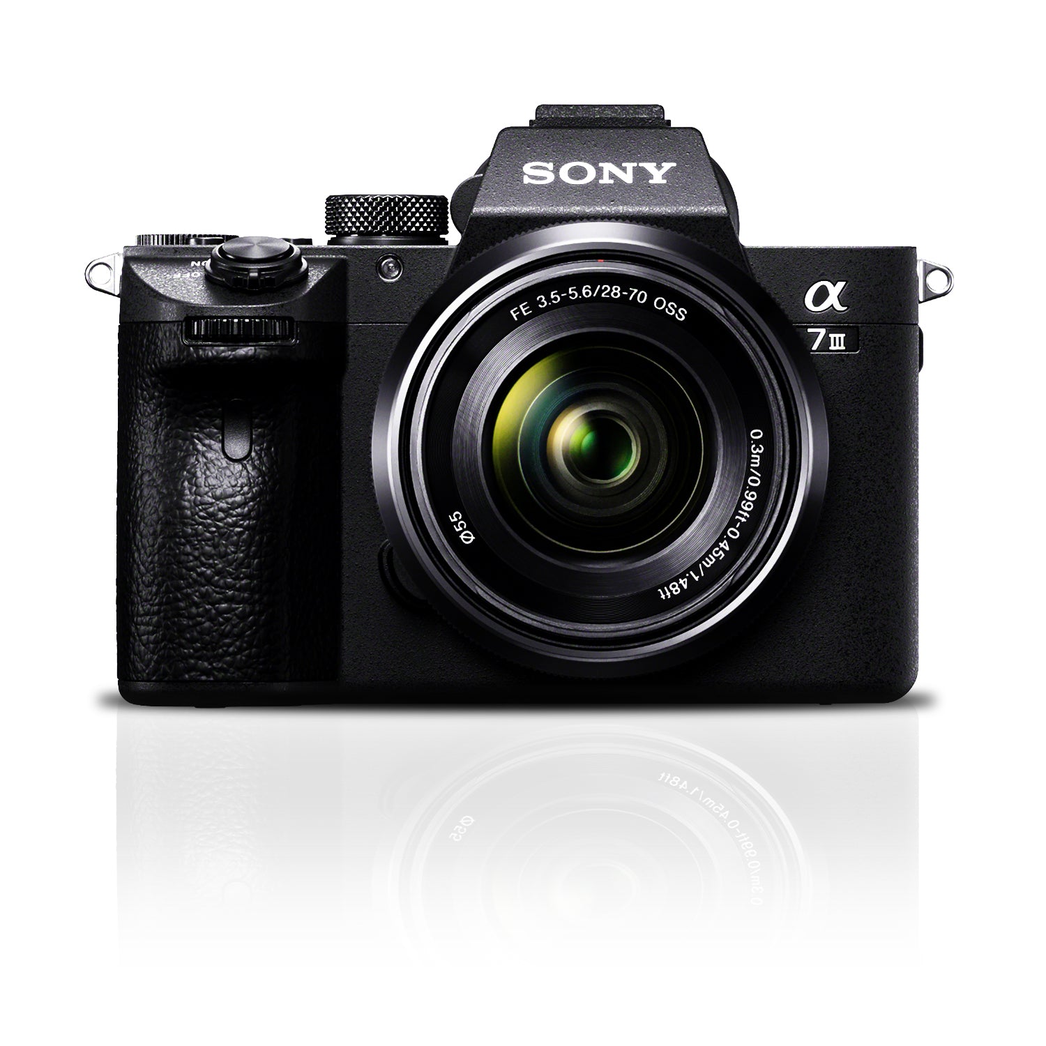 Sony a7 III Full-frame Mirrorless Interchangeable-Lens Camera with 28-70mm Lens Optical with 3-Inch LCD, Black ILCE7M3K/B