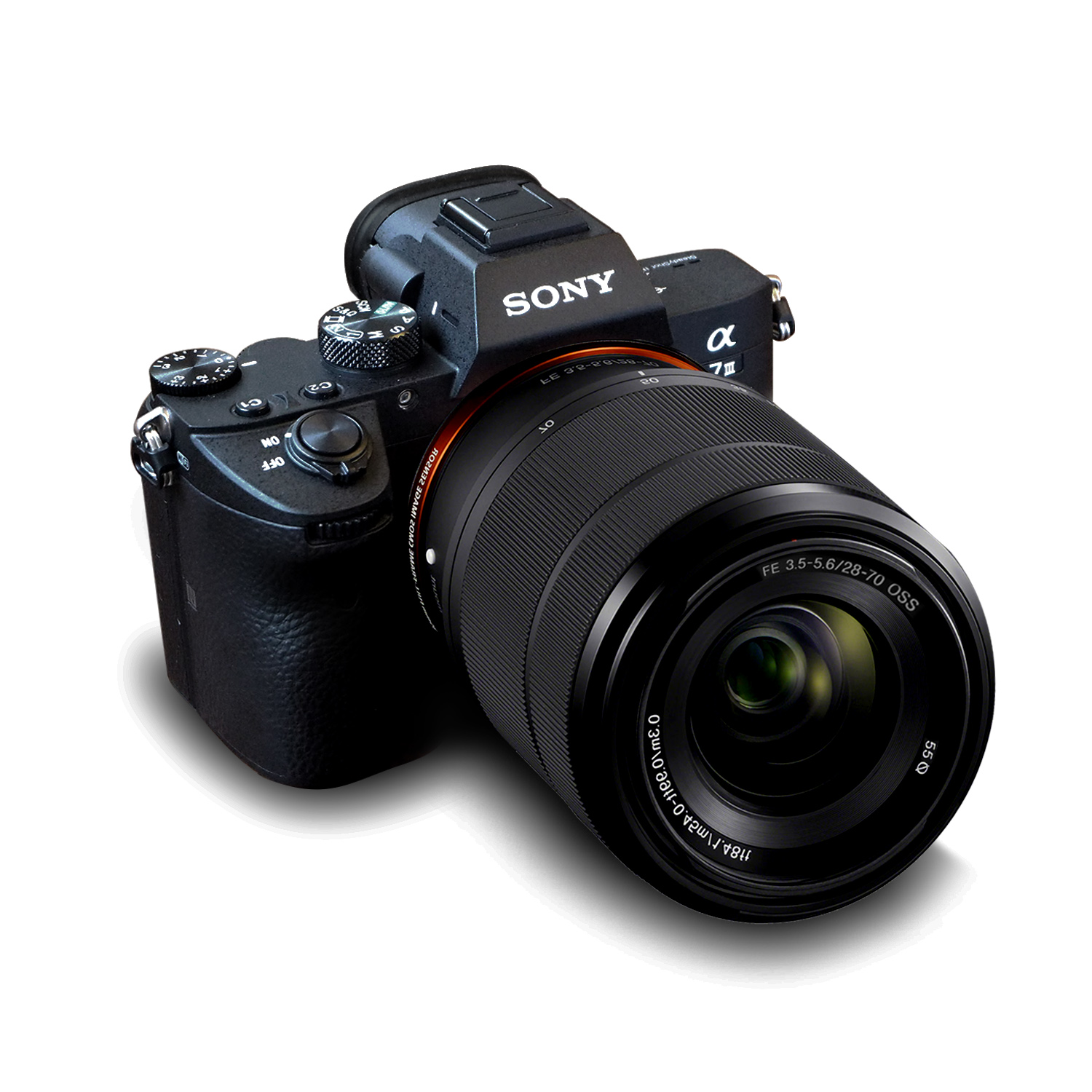 Sony a7 III Full-frame Mirrorless Interchangeable-Lens Camera with 28-70mm Lens Optical with 3-Inch LCD, Black ILCE7M3K/B