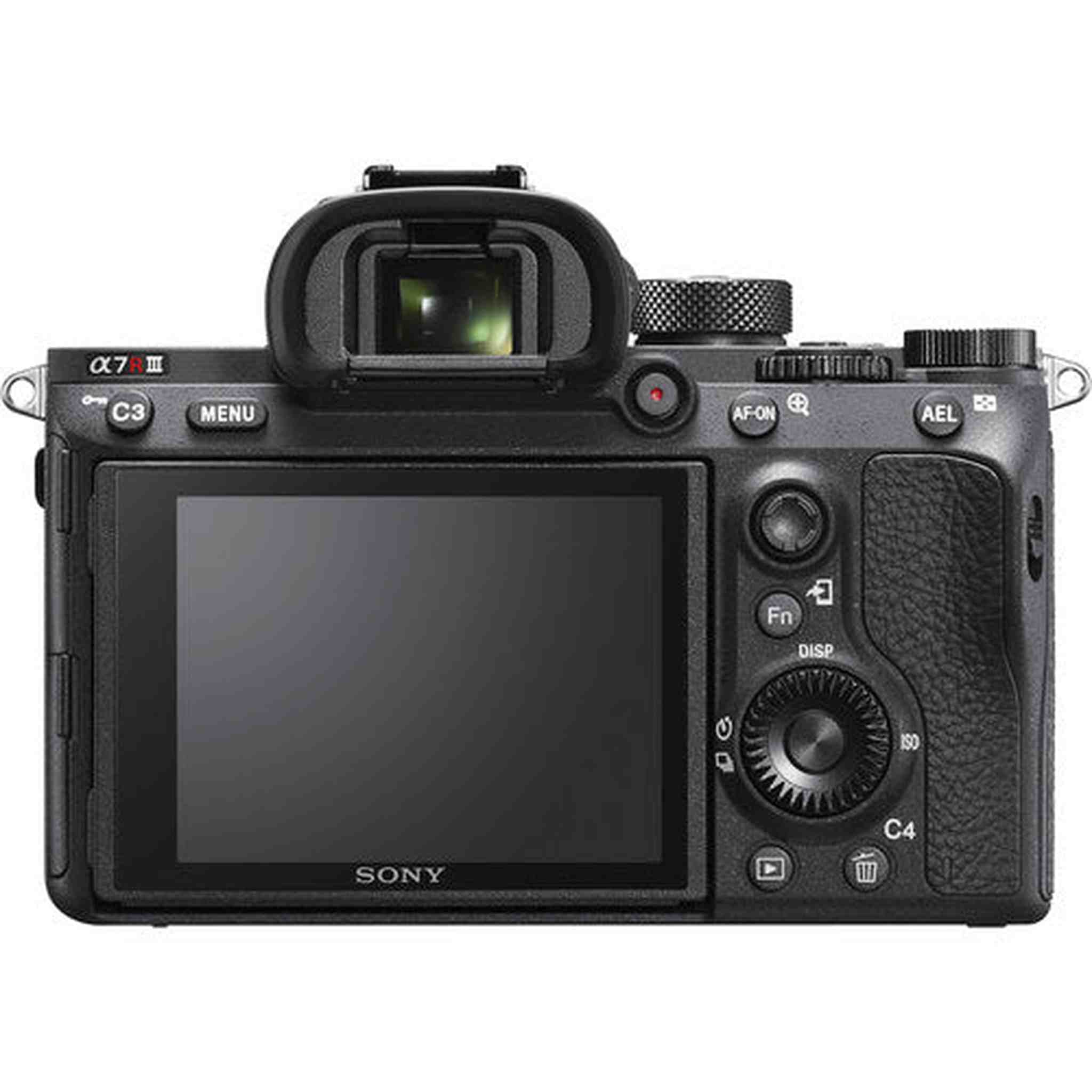 Sony a7R III Mirrorless Camera: 42.4MP Full Frame High Resolution Mirrorless Interchangeable Lens Digital Camera with Front End LSI Image Processor, 4K HDR Video and 3" LCD Screen - ILCE7RM3/B Body - International Model Sony
