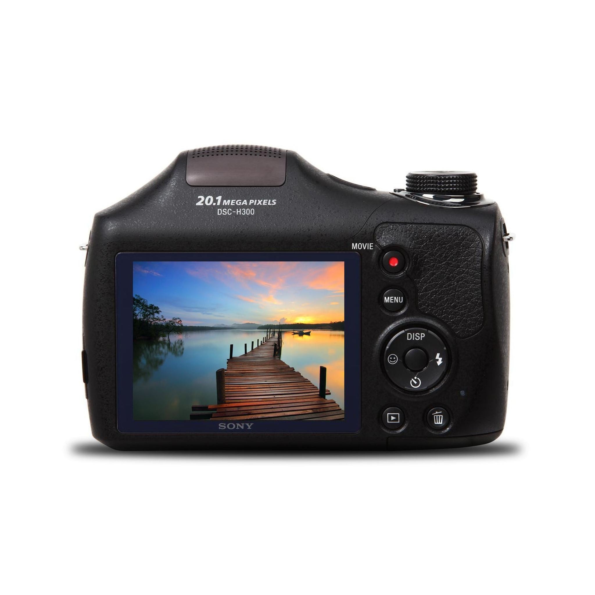 Sony Black DSC-H300/B Digital Camera with 20.1 Megapixels Open Box - Used