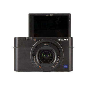 Sony Cyber-shot RX100 IV 20.1 Megapixel Bridge Camera - Black - 3 LCD - 16:9 - 2.9x Optical Zoom - 3.8x - Optical IS - 5472 x 3648 Image - 3840 x 2160 Video - HDMI - HD Movie Mode - Wireless LAN -