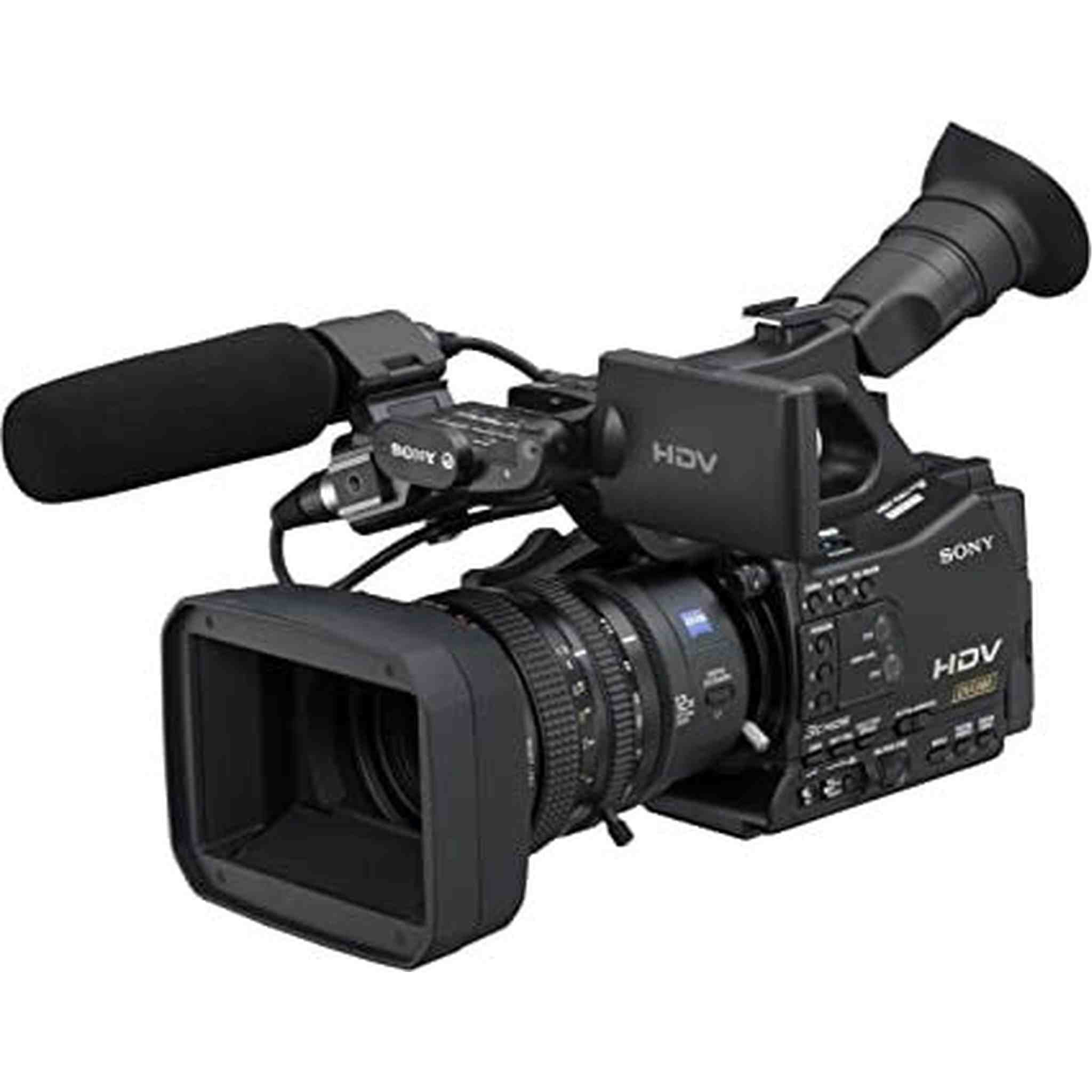 Sony HVR-Z7U Digital Camcorder - 3.2 LCD - Exmor CMOS - Full HD - 16:9 - 1 Megapixel Video - MPEG-2 - 12x Optical Zoom - Microphone - HDMI - Firewire - Memory Stick Duo - Interchangeable Lens - Tape Media, Memory Card