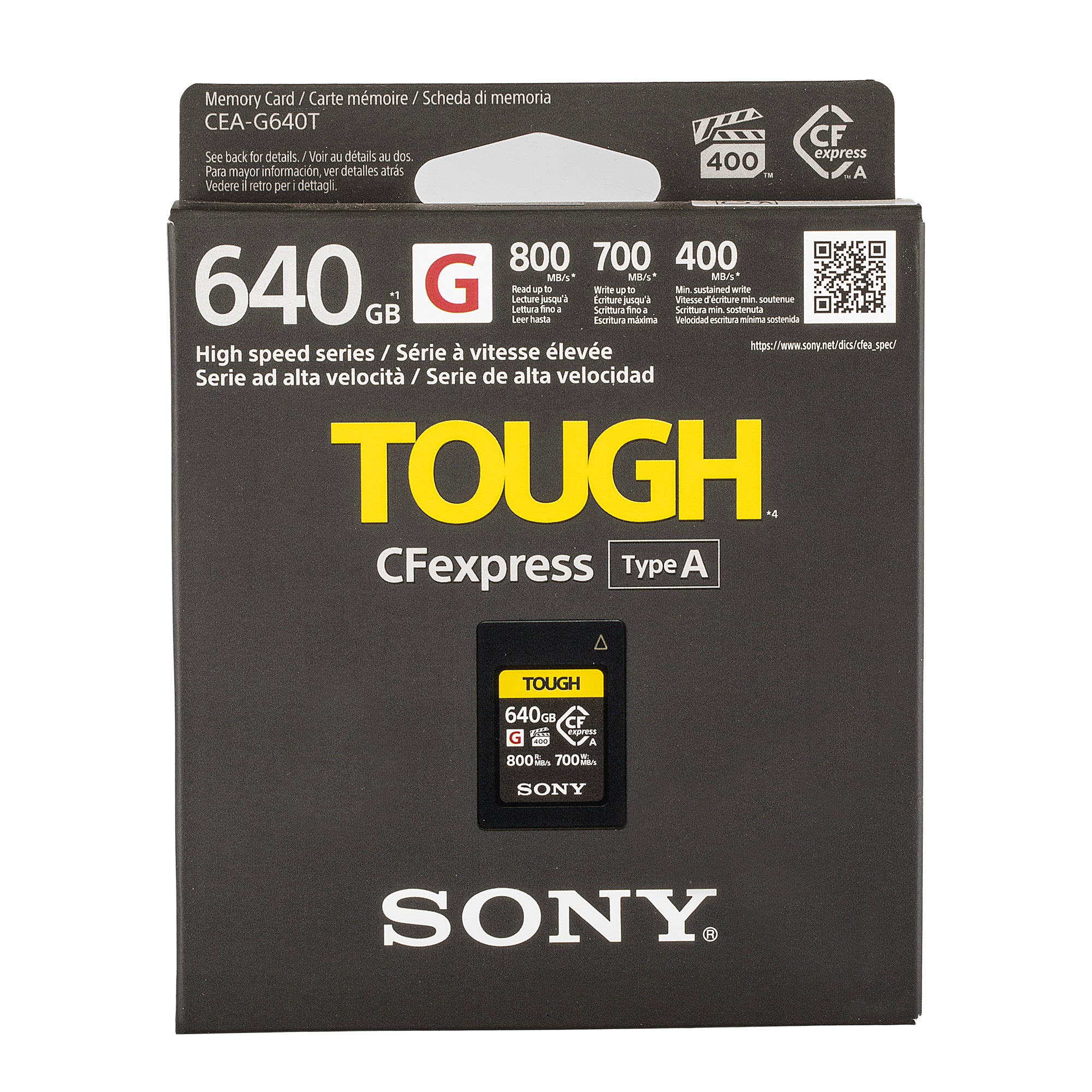 Sony CFexpress Type A Memory Card 640GB