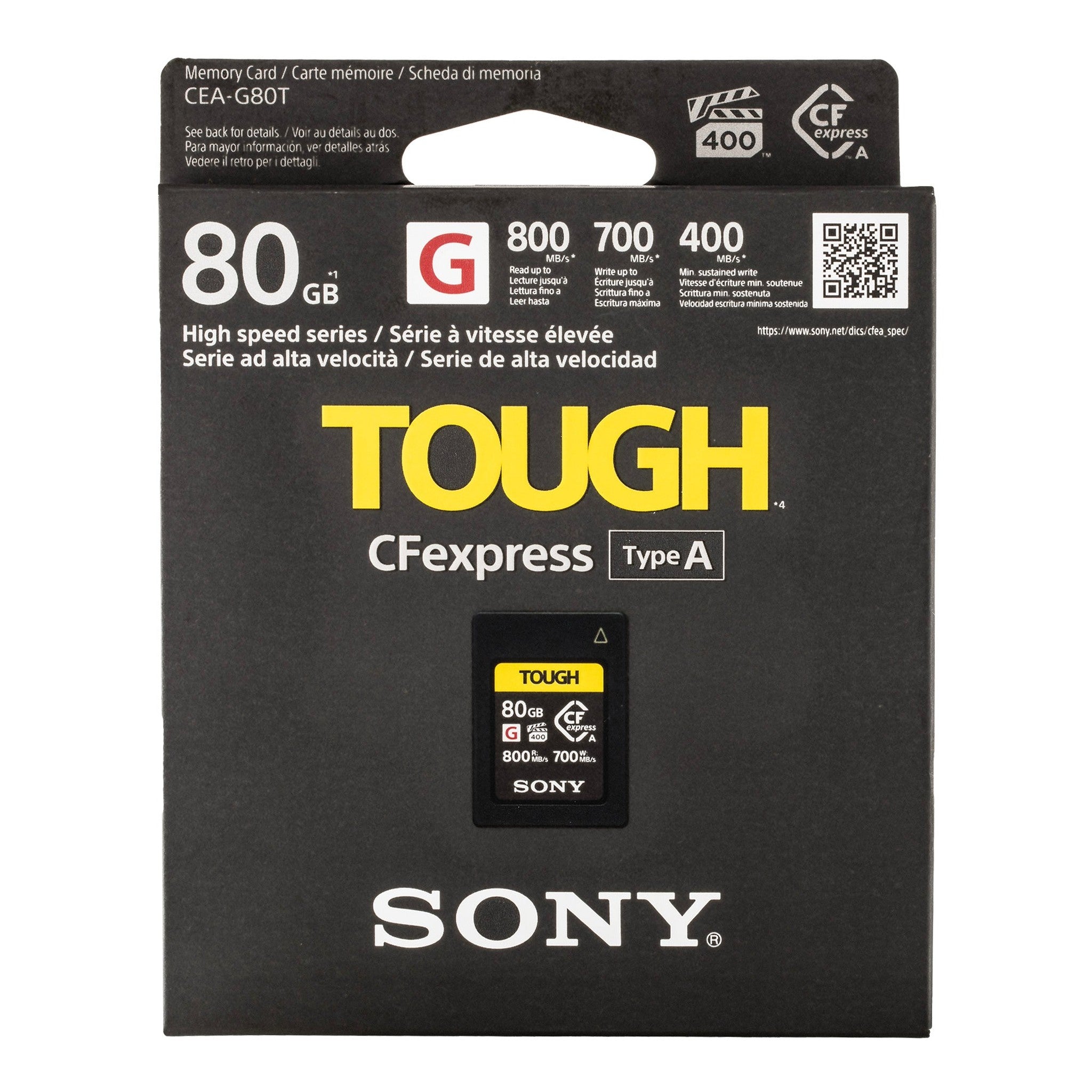 Sony CEA-G80T 80GB CFexpress Type A Memory Card Sony