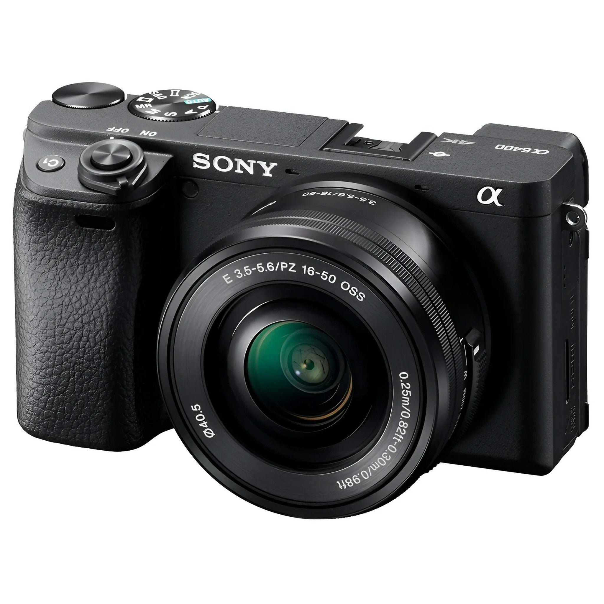 Sony Alpha a6400 Mirrorless Camera & 16-50mm Lens -ILCE-6400L/B - Reconditioned Sony