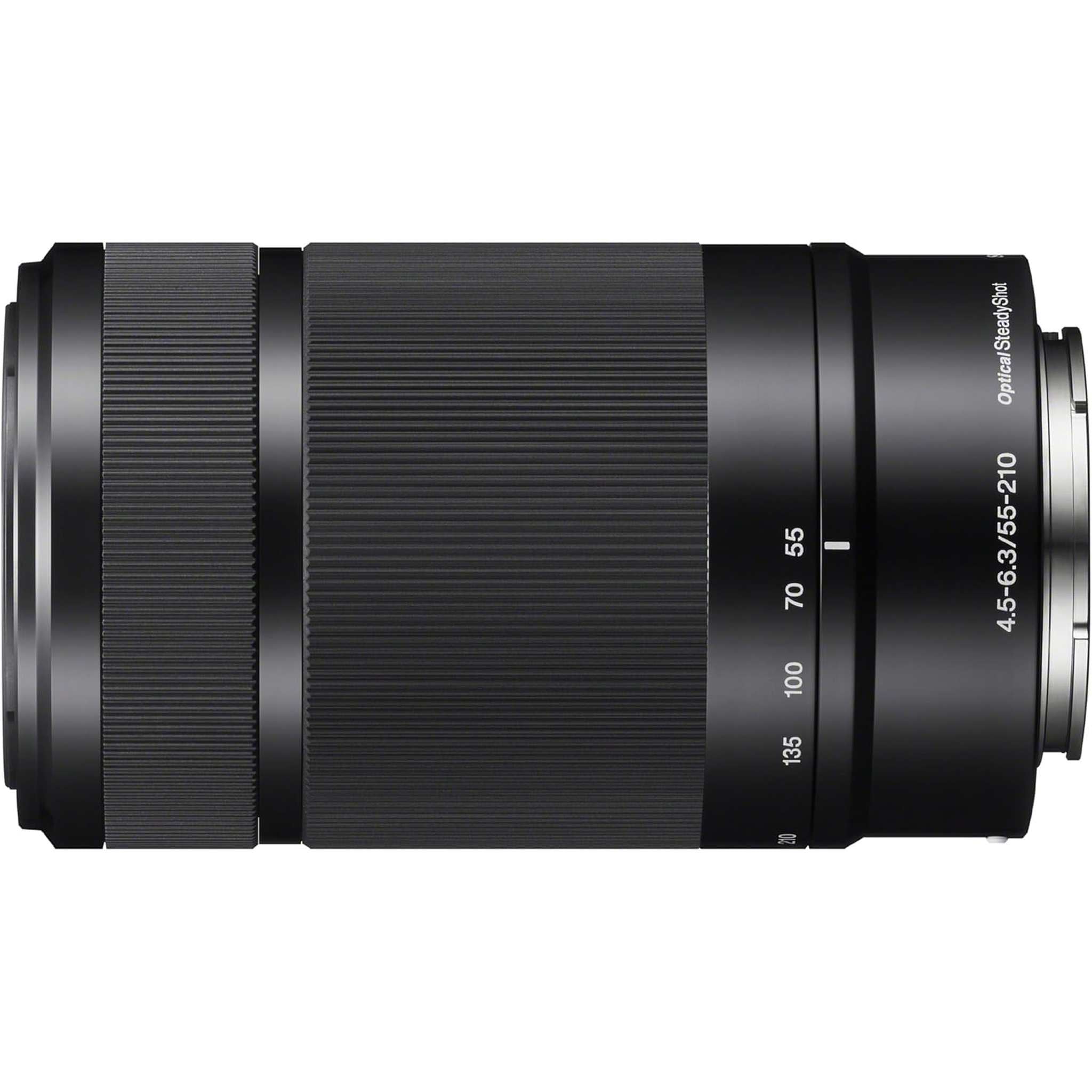 Sony E 55-210mm F4.5-6.3 Lens for Sony E-Mount Cameras - Black Renewed - Reconditioned Sony