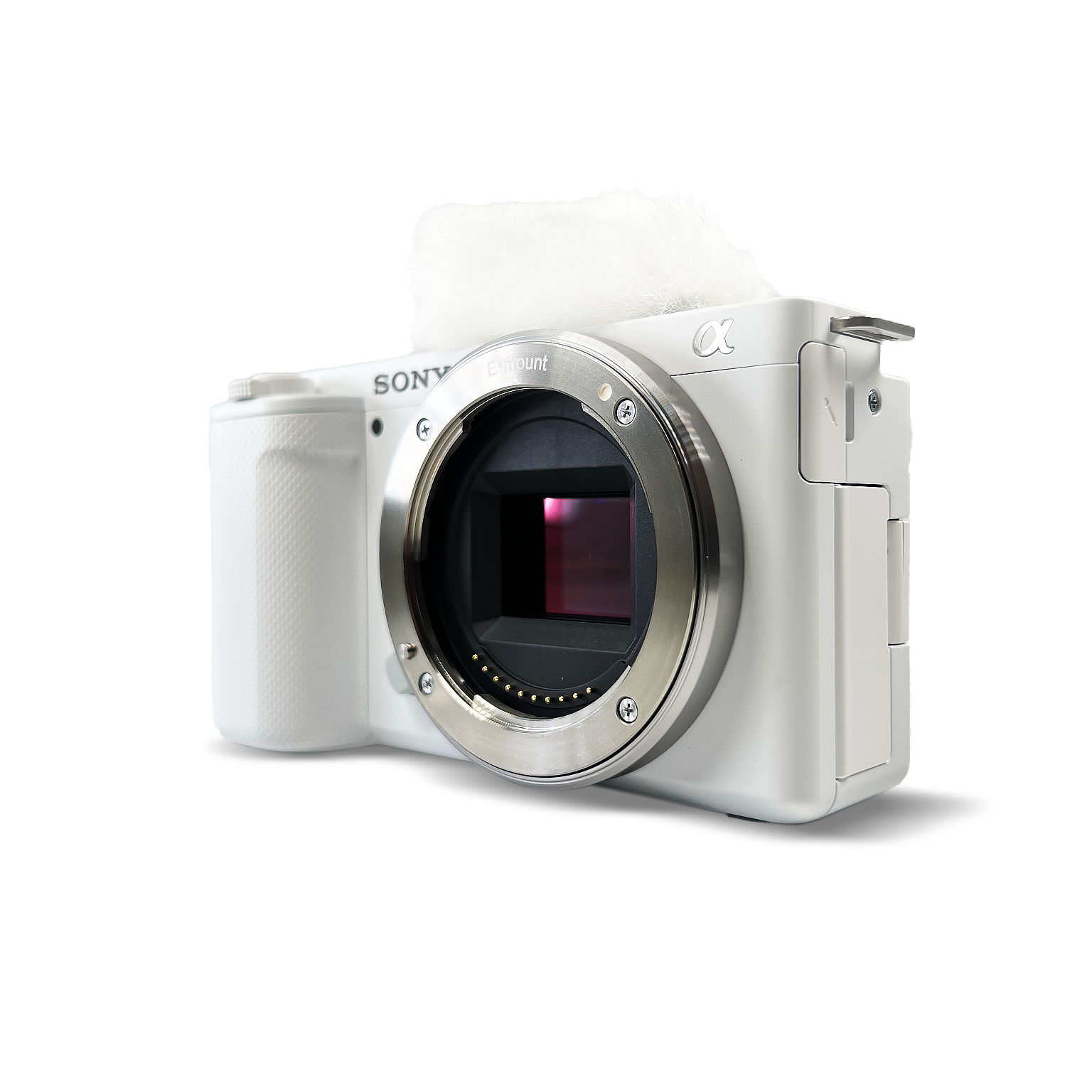 Sony Alpha ZV-E10 - APS-C Interchangeable Lens Mirrorless Vlog Camera - White