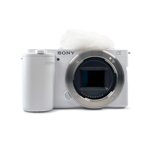 Sony Alpha ZV-E10 - APS-C Interchangeable Lens Mirrorless Vlog Camera - White