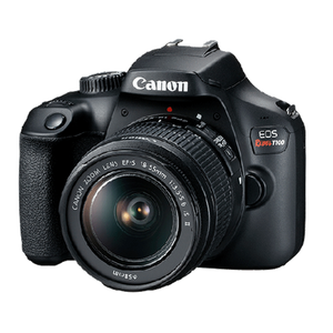 Canon EOS Rebel T100 / 4000D DSLR Camera with 18-55mm Lens + EF 75-300mm Video Bundle