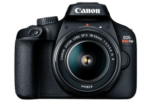 Canon EOS Rebel T100 / 4000D DSLR Camera with 18-55mm Lens Starter Bundle