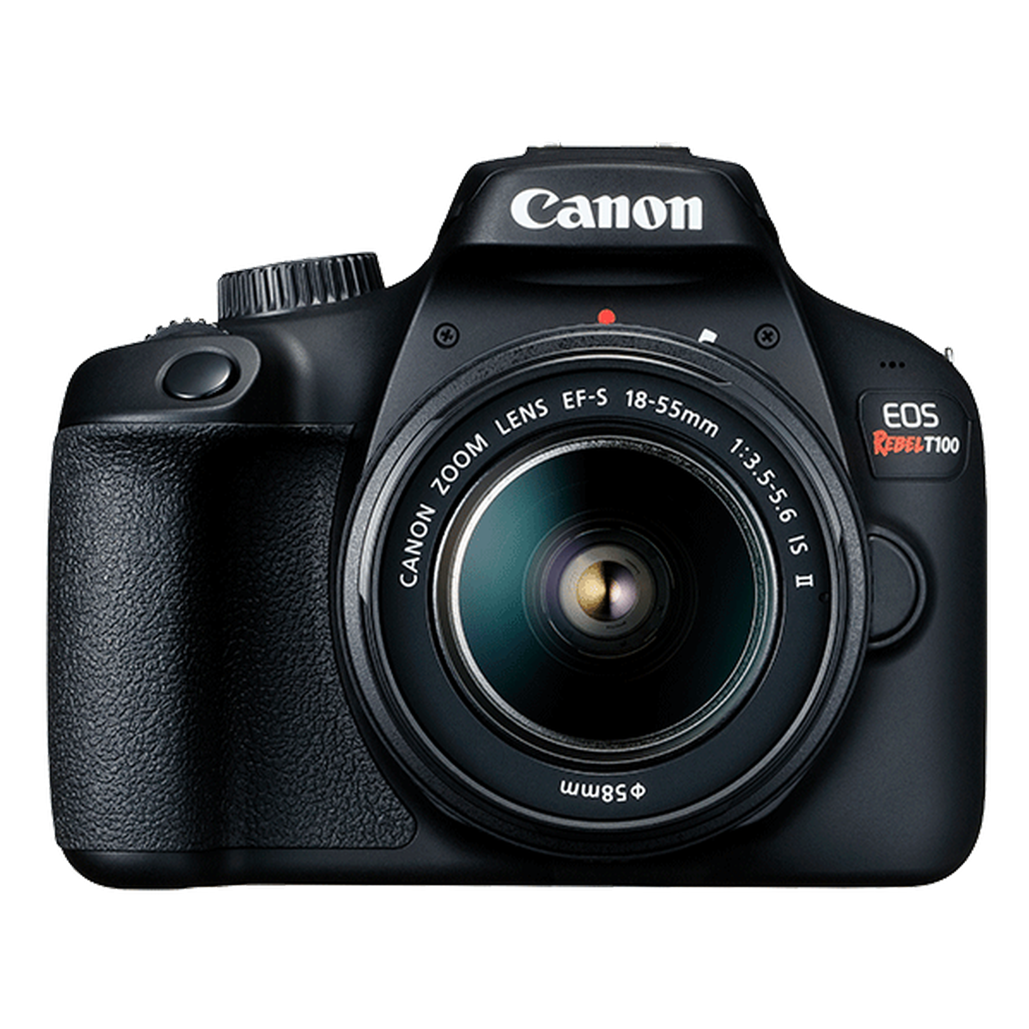 Canon EOS Rebel T100 / 4000D DSLR Camera with 18-55mm Lens + EF 75-300mm + More - Used Canon