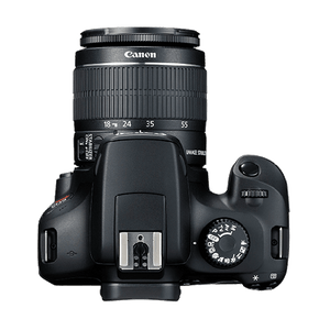 Canon EOS Rebel T100 / 4000D DSLR Camera with 18-55mm Lens + 4K Monitor + More