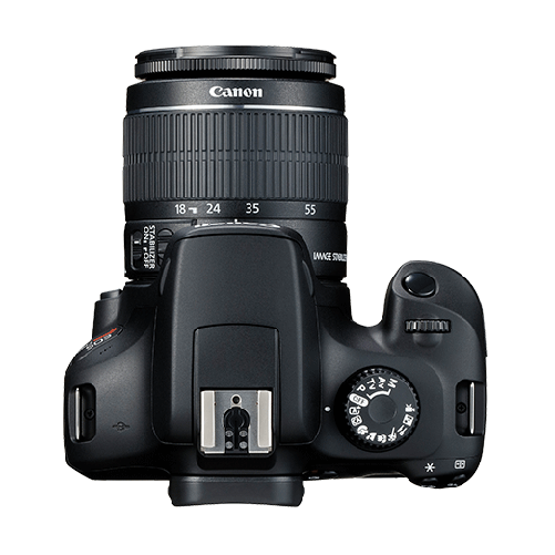 Canon EOS Rebel T100 / 4000D DSLR Camera with 18-55mm Lens + 4K Monitor + More