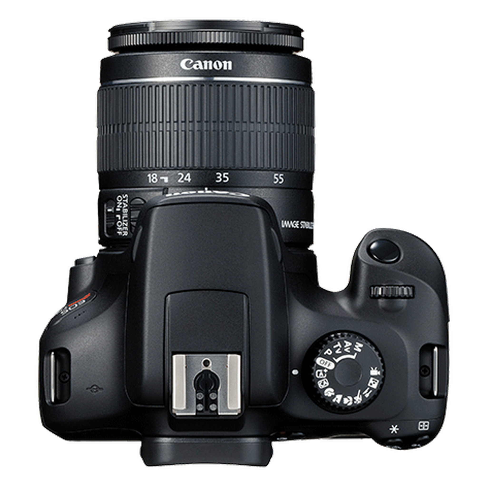 Canon EOS Rebel T100 / 4000D DSLR Camera with 18-55mm Lens + 64GB Card + More - Reconditioned Canon