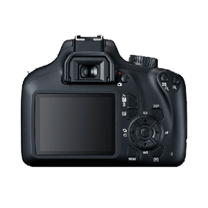 Canon EOS Rebel T100 / 4000D DSLR Camera with 18-55mm Lens + 4K Monitor + More