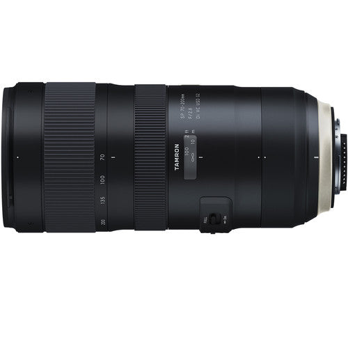 Tamron SP 70-200mm f/2.8 Di VC USD G2 Lens for Nikon F Includes Cleaning Kit, Memory Kit, Tripod, and Filter Bundle