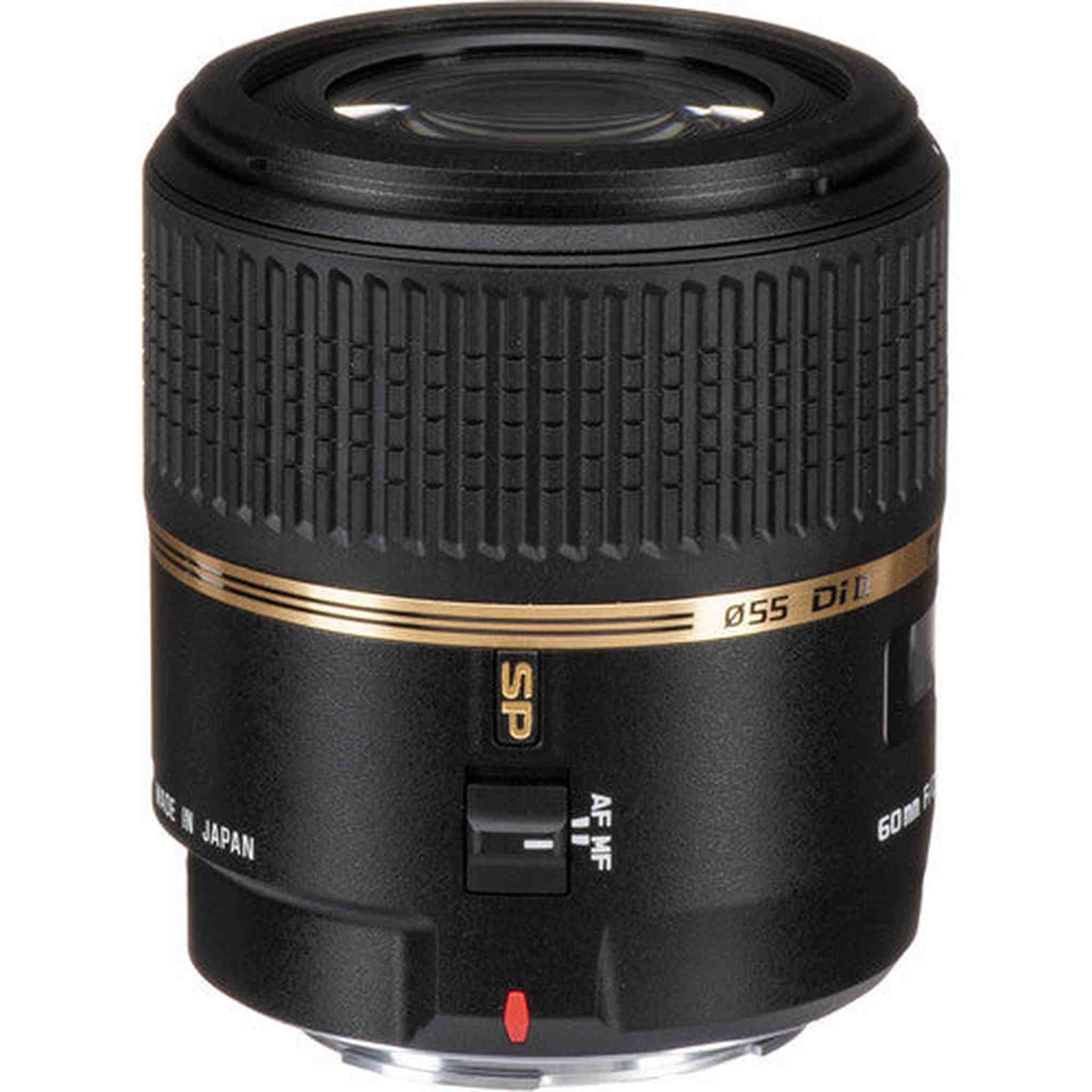 Tamron SP 60mm f/2 Di II 1:1 Macro Lens for Sony A Includes Cleaning Kit, Memory Kit, Tripod, and Filter Bundle