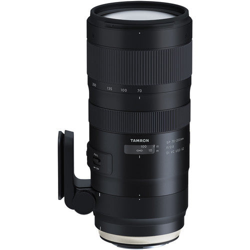 Tamron SP 70-200mm f/2.8 Di VC USD G2 Lens for Canon EF Includes Cleaning Kit, Memory Kit, Tripod, and Filter Bundle