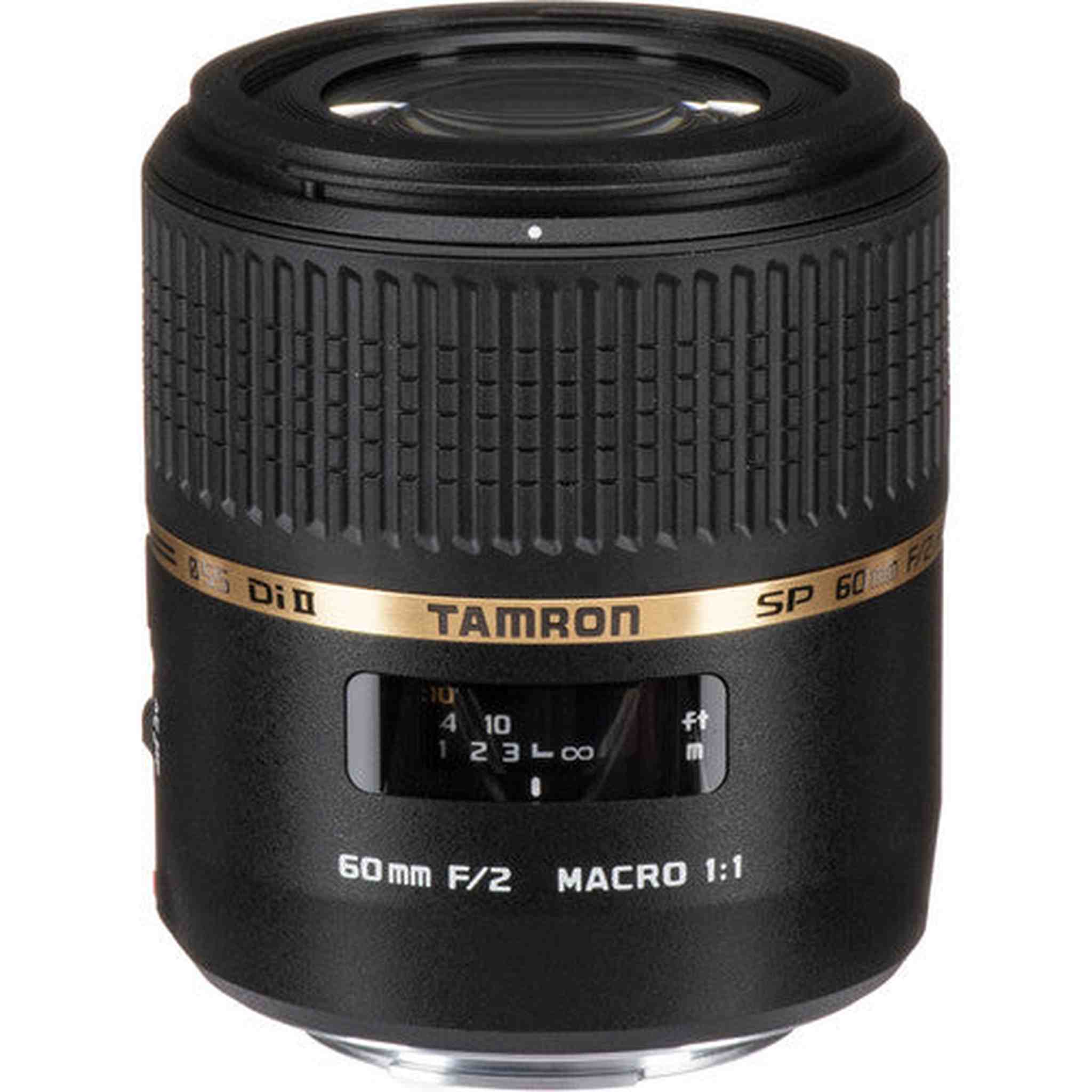 Tamron SP 60mm f/2 Di II 1:1 Macro Lens for Sony A Includes Cleaning Kit, Memory Kit, Tripod, and Filter Bundle