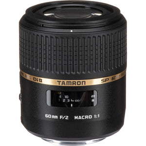Tamron SP 60mm f/2 Di II 1:1 Macro Lens for Sony A + Essentials