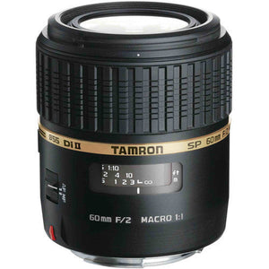 Tamron SP 60mm f/2 Di II 1:1 Macro Lens for Sony A + Essentials Tamron