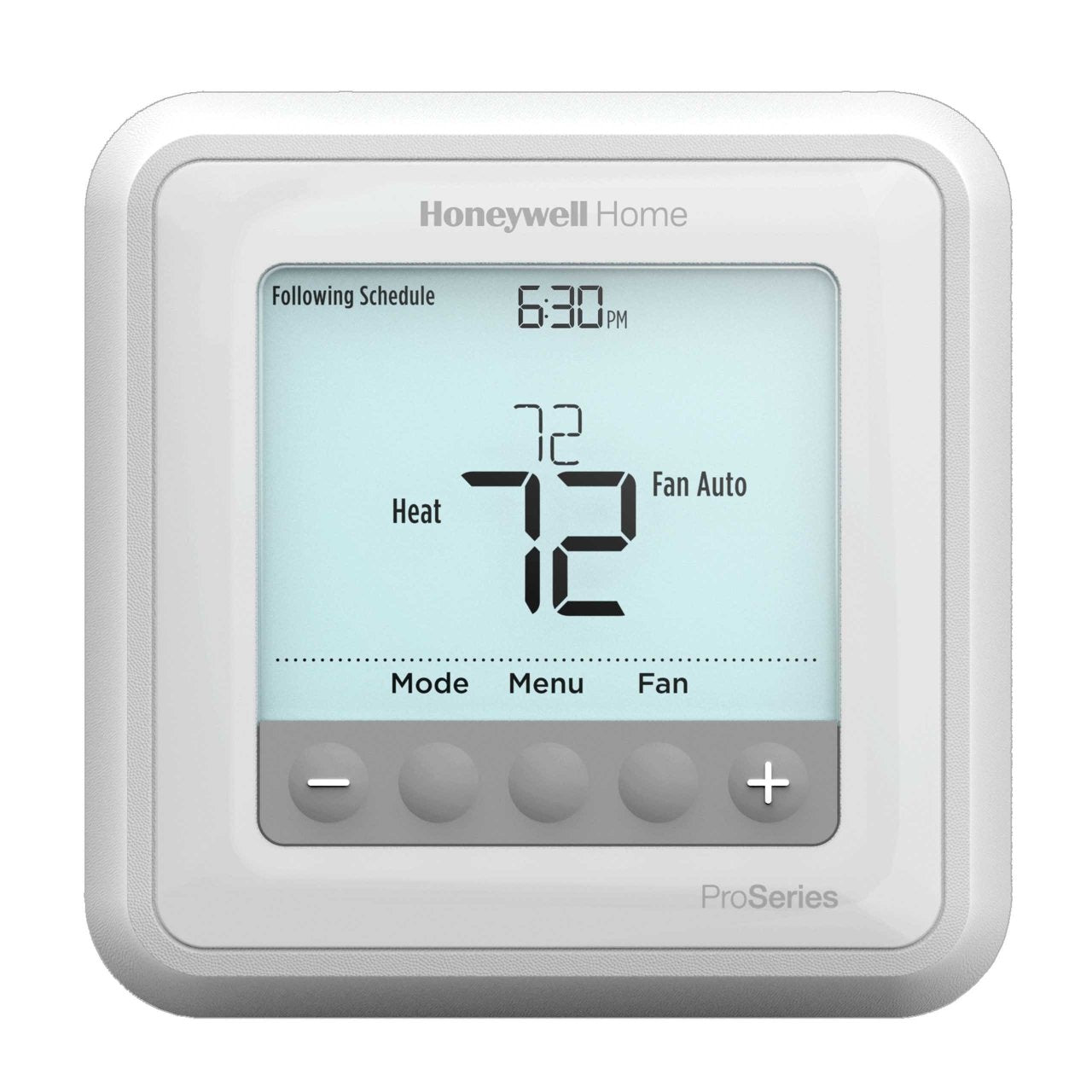Honeywell TH6220U2000/U T6 Pro Programmable Thermostat, 2 Heat / 1 Cool Heat Pump Or 2 Heat / 2 Cool Conventional, 2.27" x 6" x 5", White, Model:ITBD-3570150