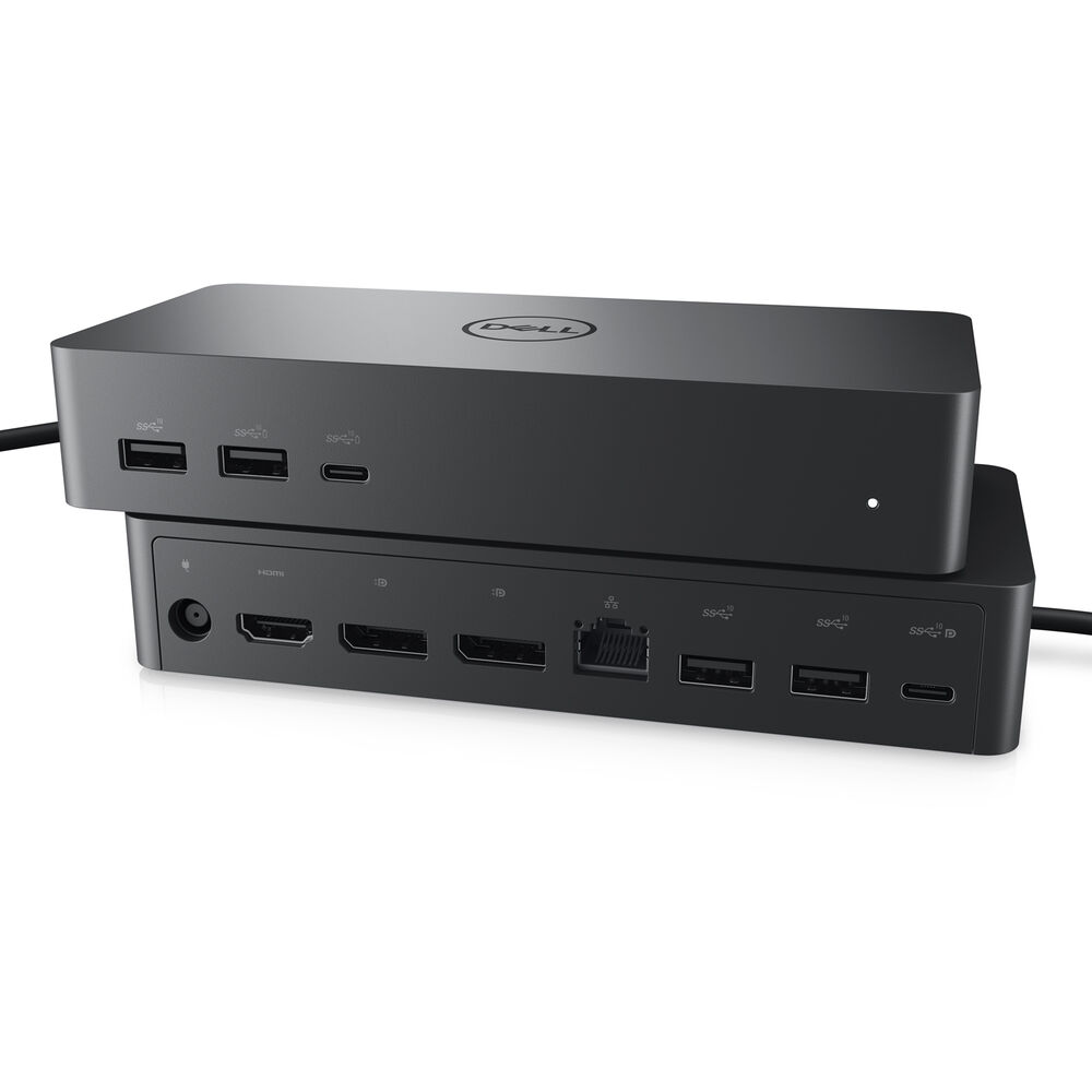 Dell UD22 10-in-1 Universal USB-C Docking Station | Quad 4K Display Support Bundle