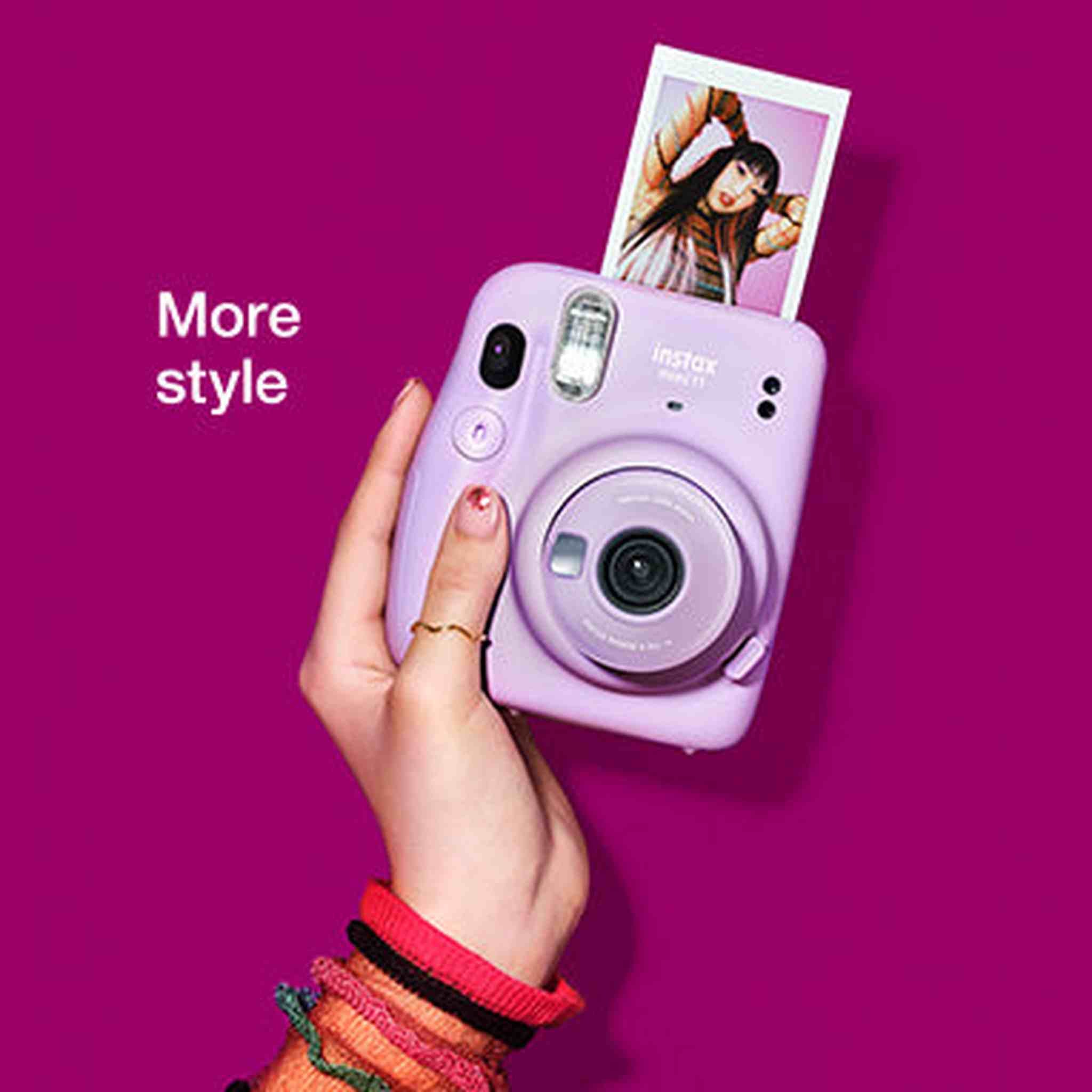 Fujifilm Instax Mini 11 Instant Camera Bundle Kit with 20 Total Films Fujifilm