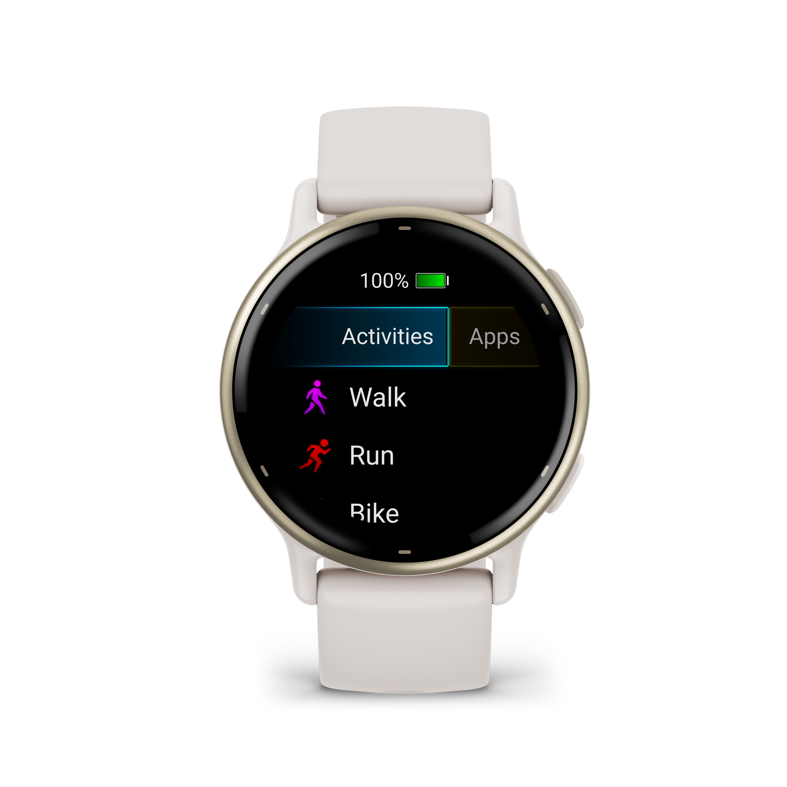 Garmin Vivoactive 5 Fitness Tracker Smart Watch For Women & Men - Ivory Case