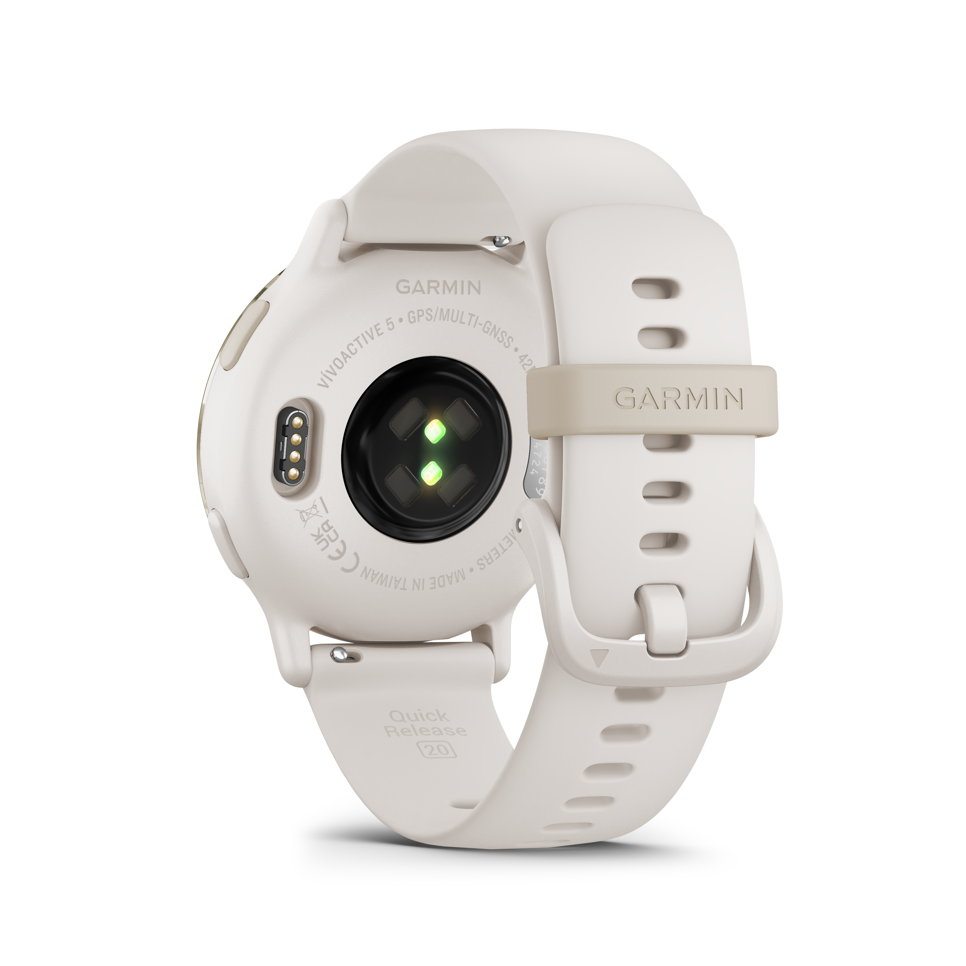 Garmin Vivoactive 5 Fitness Tracker Smart Watch For Women & Men - Ivory Case