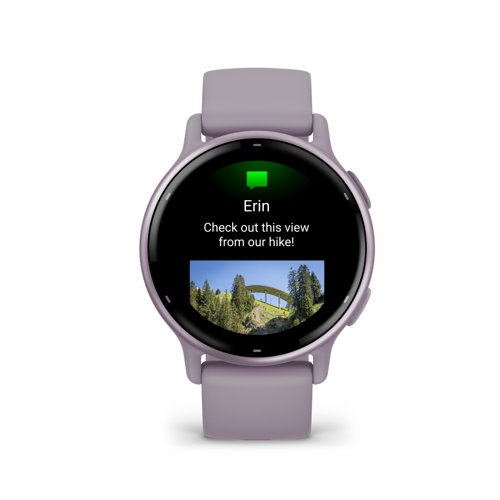 Garmin Vivoactive 5 Fitness Tracker Smart Watch For Women & Men - Orchid Case