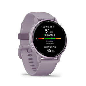 Garmin Vivoactive 5 Fitness Tracker Smart Watch For Women & Men - Orchid Case