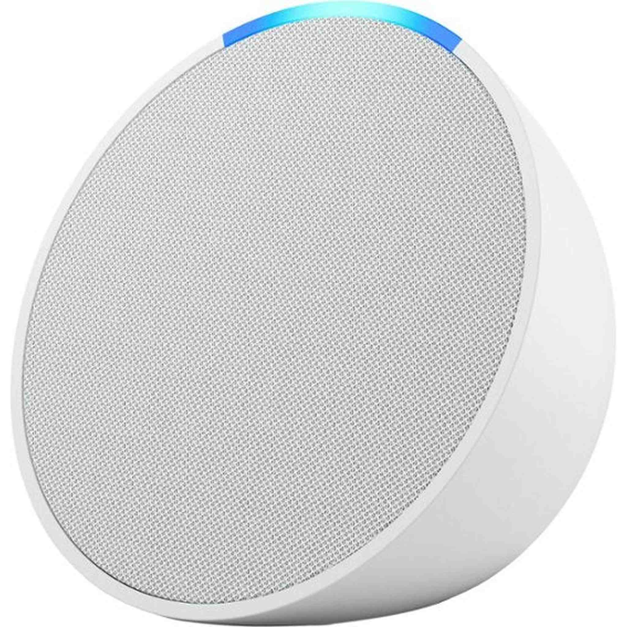 Amazon - Echo Pop 1st Generation Smart Speaker with Alexa - Glacier White Amazon