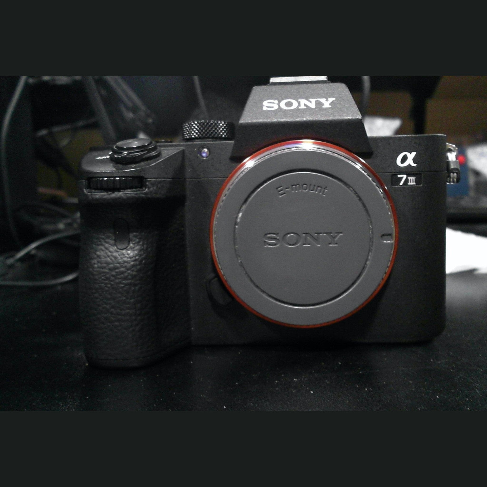 Sony a7 III Full-frame Mirrorless Interchangeable-Lens Camera with 28-70mm Lens Optical with 3-Inch LCD, Black ILCE7M3K - Used Sony