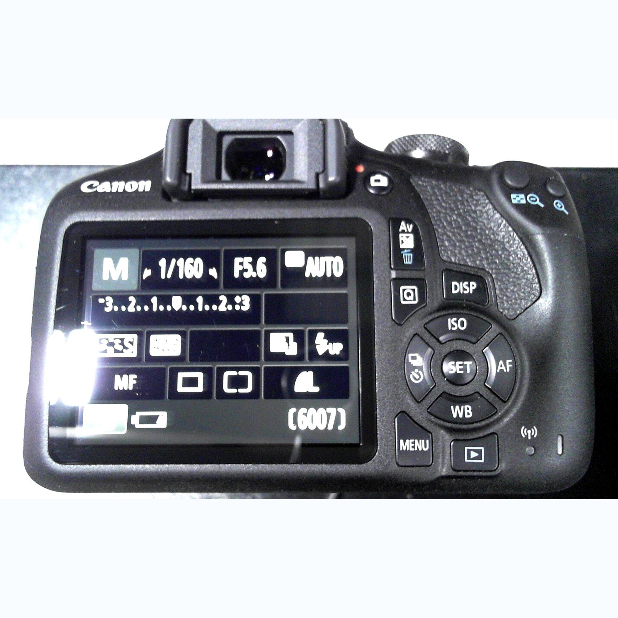 Canon EOS 2000D Rebel T7 DSLR Camera + 18-55mm III Kit International Model - Used Canon