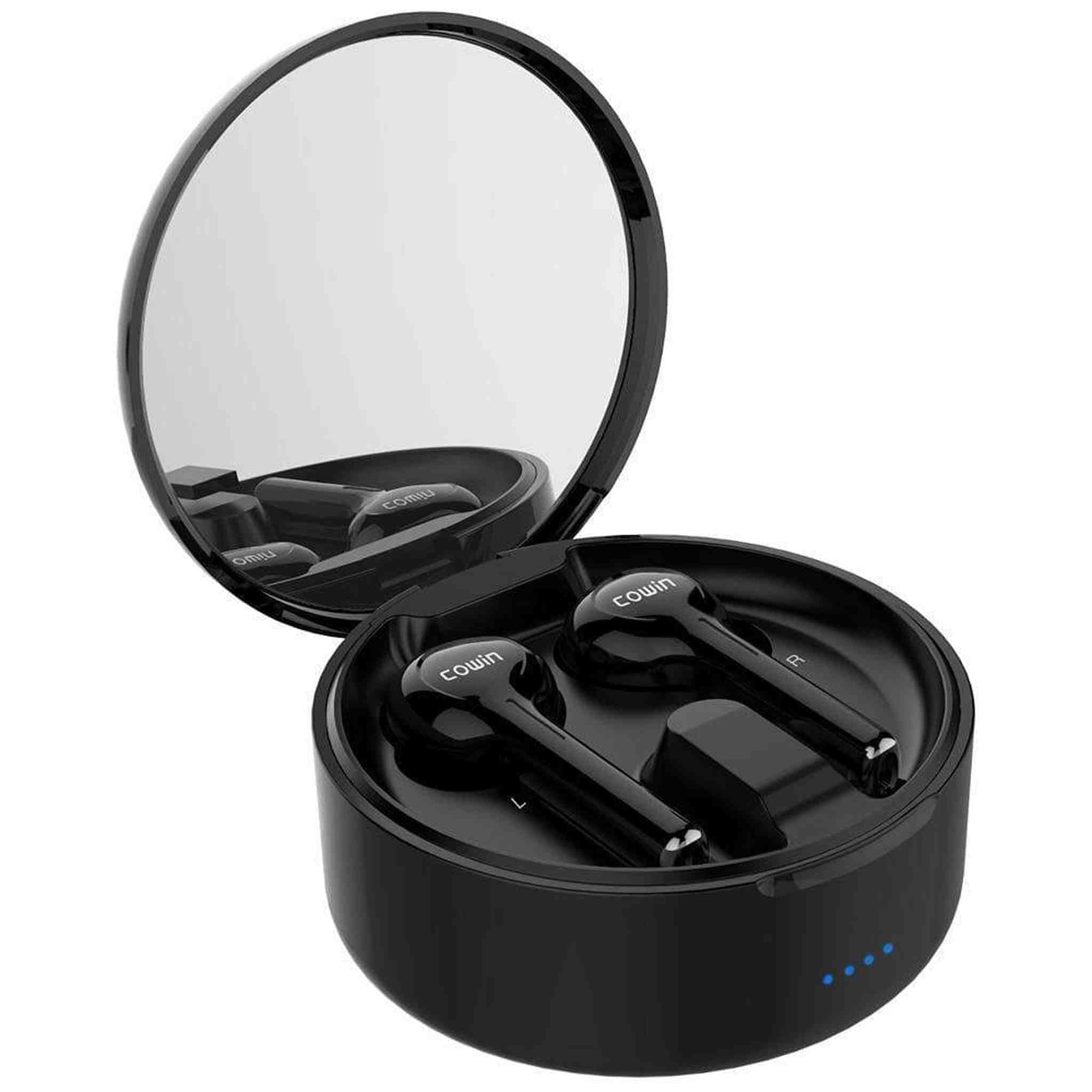 COWIN KY03 True Wireless Earbuds Sport Free Earphones with Two USB Adapters Bundle