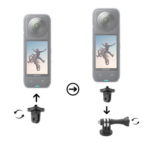 Insta360 X4 - Waterproof 360 Action Camera + 50-in-1 Accessory Kit + 64GB Card Bundle