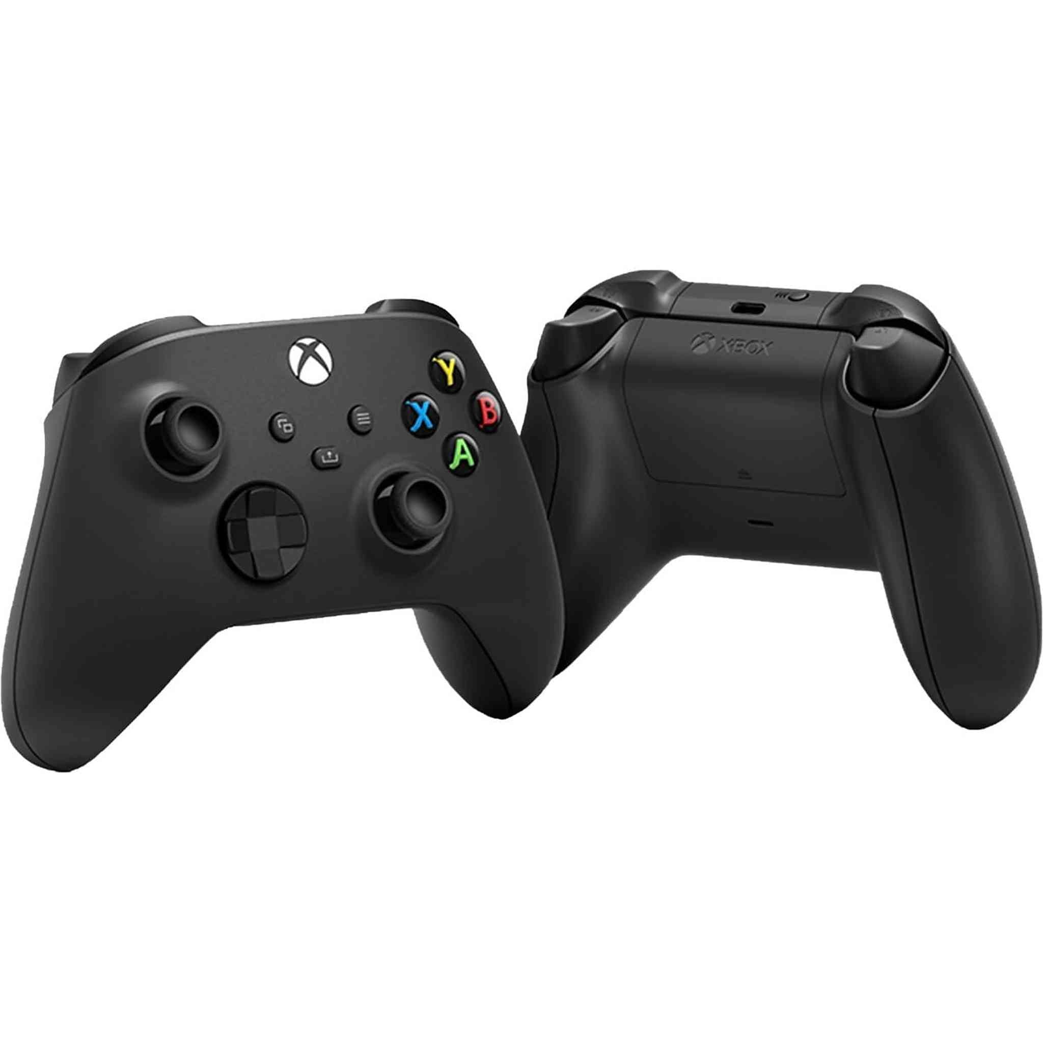 Microsoft Xbox Black Controller Bundle with Rechargeable Batteries, Cleaning Kit Xbox