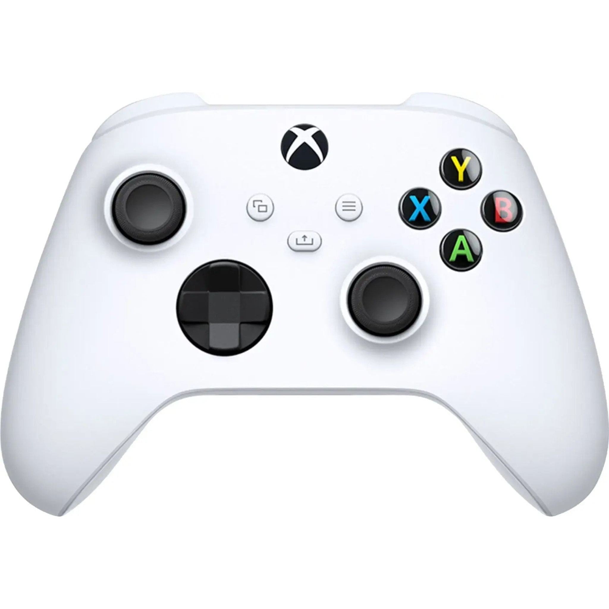 Microsoft Xbox White Controller Bundle with Rechargeable Batteries, Cleaning Kit