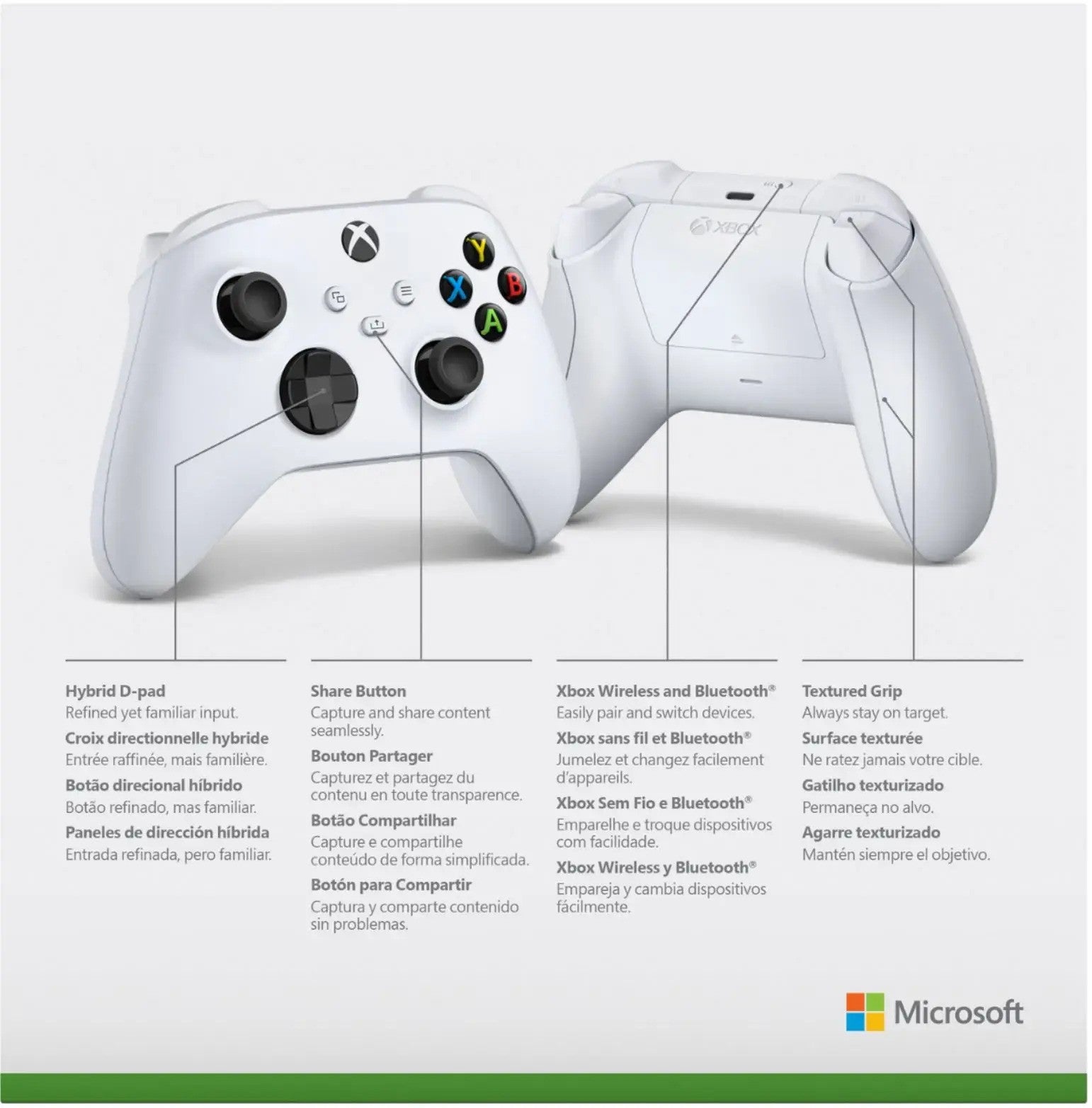 Microsoft Xbox Black Controller, White Controller, Rechargeable Batteries, More